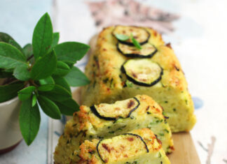 Panfocaccia di cuscus e zucchine