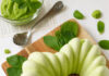 Semifreddo dolce di piselli freschi, ricotta e menta