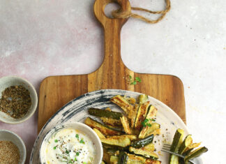 Stick di zucchine al parmigiano