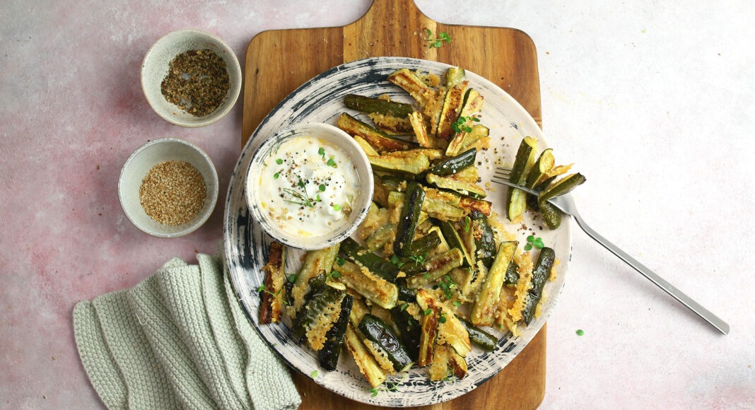 Stick di zucchine al parmigiano
