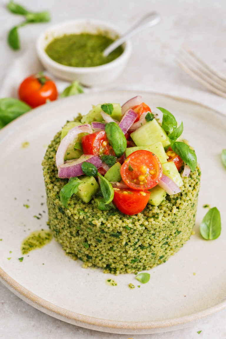 Tortini di panzanella al cuscus