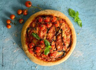 Parmigiana pizza