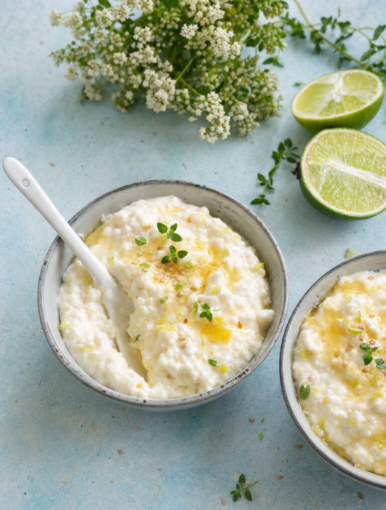 Budino dolce di cuscus (caakiri)