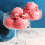Gelato crudo ai lamponi