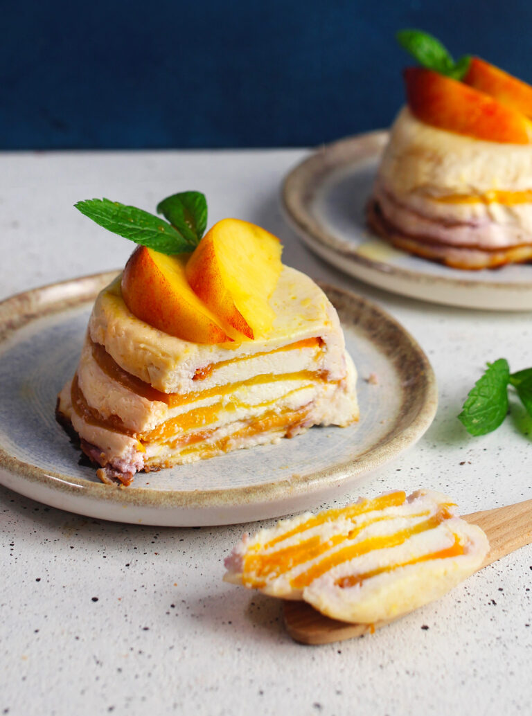 tortini-ricotta-pesche Tortini soffici di ricotta e pesche