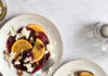 Carpaccio di barbabietola arrosto con arancia, feta e noci