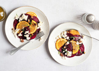 Carpaccio di barbabietola