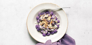 La ricetta dei gnocchi di patate viola