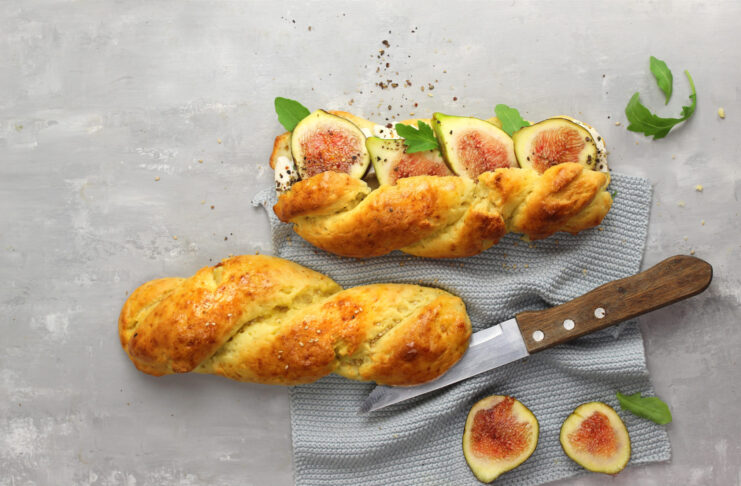 Trecce di pane allo yogurt