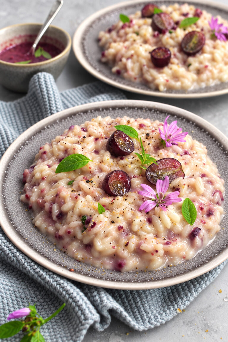 risotto-uva-nera-more-bitto Risotto uva nera, more e bitto