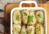 Cipolle bianche ripiene al forno
