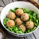 Polpette al forno di ceci, avena e paprica