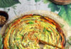 No crust quiche di zucca e zucchine