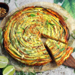 No crust quiche di zucca e zucchine