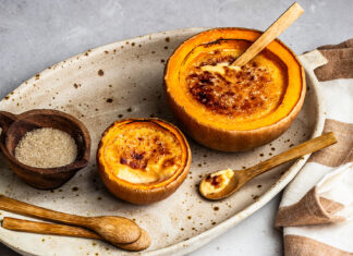Il dessert definitivo della settimana è questa crème brûlée alla zucca Crème brulée alla zucca