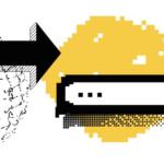 Universal trendy textured geometric bright bold shapes set