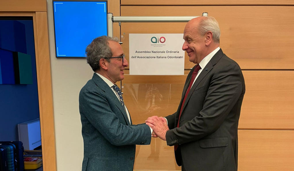 A sinistra Fausto Fiorile e a destra Gerhard Seeberger