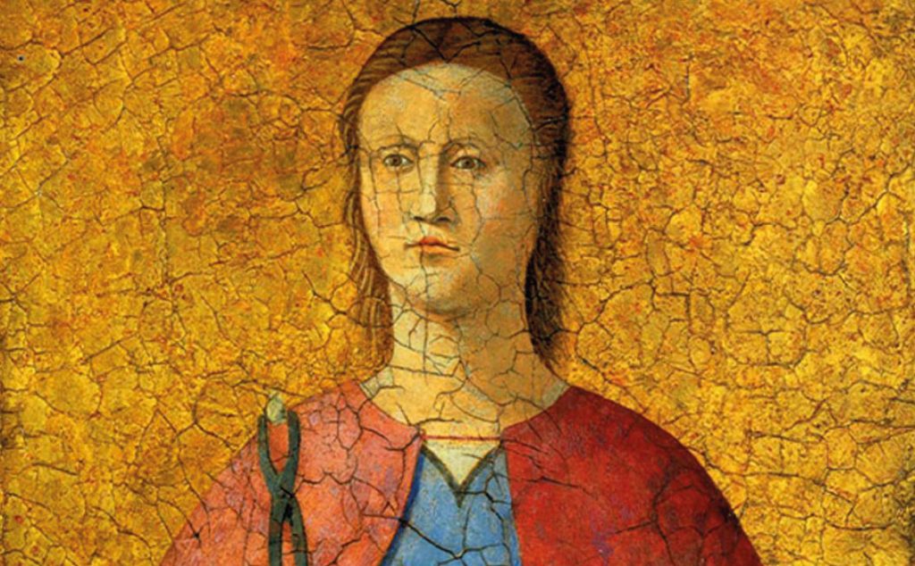 Fig. 1 S. Apollonia (Piero della Francesca).