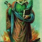 Fig. 3 Immaginetta devozionale con l’effigie di S. Apollonia.