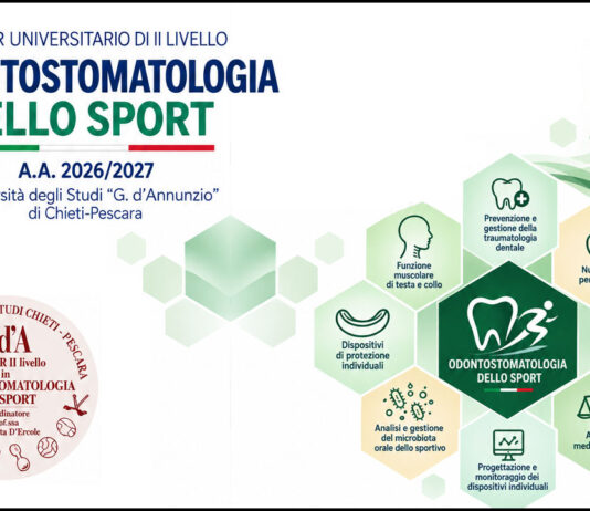 Odontostomatologia dello Sport: il Master dell’Università “d’Annunzio” passa il testimone