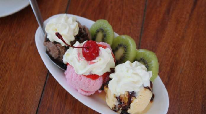 gelato cioccolato vaniglia fragola