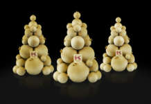 Le proposte di Knam per il Natale 2018 Knam - Bubble Tree_Oro gruppo