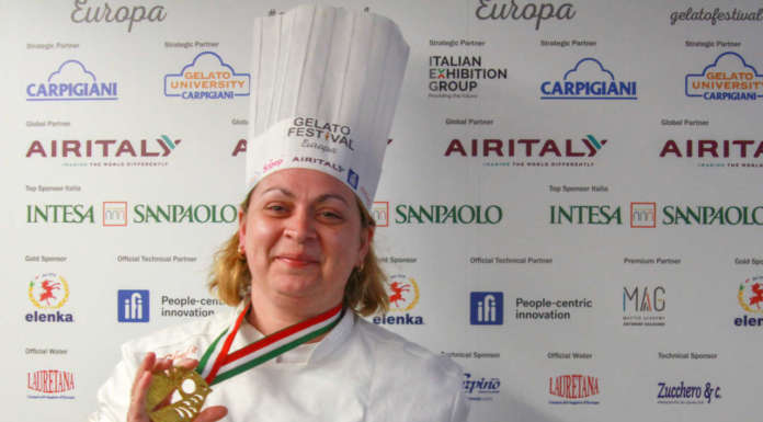 Il Black Mojito vince il Gelato Festival di Firenze Olga Pinciuc gelato festival firenze 2019