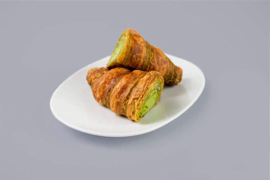 croissant al tè verde croissant al tè verde