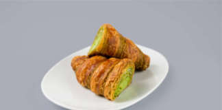 croissant al tè verde