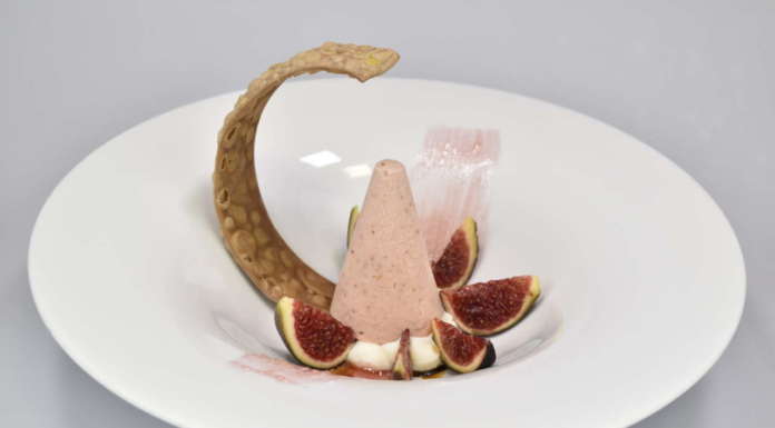 Piatto dessert vincitore - getalo ai fichi