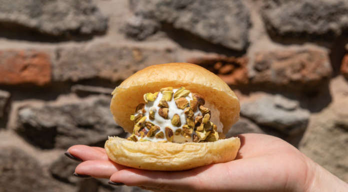 focaccia dolce col gelato