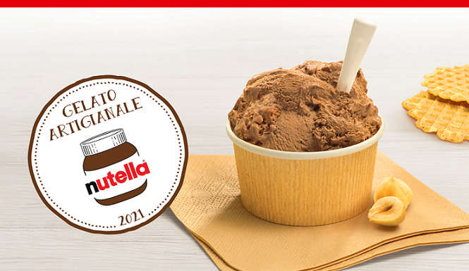 Nutella gelato artigianale ok