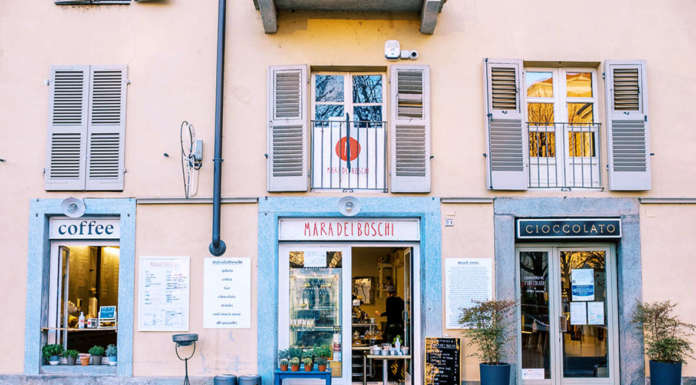 Da Mara dei Boschi cono, pralina e tazza fanno sistema