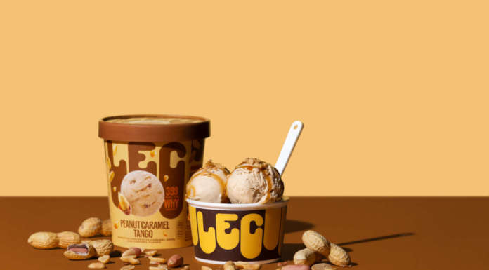 LEC, il ritorno al gelato del duo Grom-Martinetti accanto a Charles Leclerc LEC Peanut Caramel Tango - ambientato