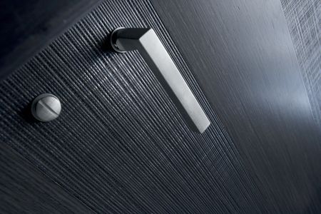 Dierre | Dettaglio della porta interna Feel in rovere grey