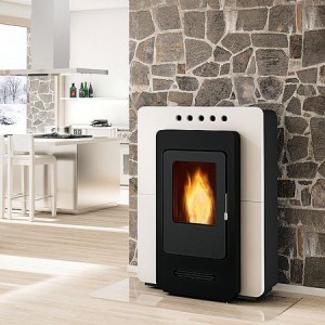 Stufa a pellet Piazzetta Centro Edile Badini Guidizzolo MN