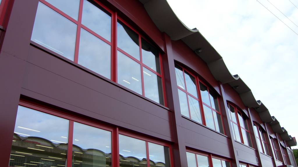 Cso srl | Dettaglio del rivestimento di facciata.