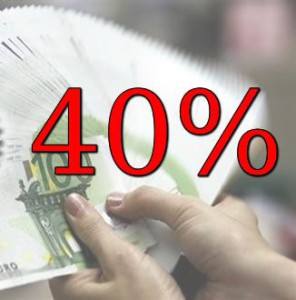 Contributi 40%