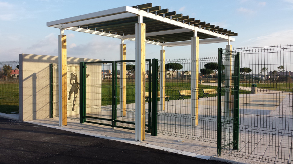 La recinzione Nylofor® 3D PRO di Betafence è in grado di coniugare un’elevata sicurezza al più alto livello di rigidità (foto Bertafence)