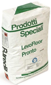 edilizianews.it - LevoFloor Pronto è un premiscelato pronto in sacchi indicato per piccole superfici (foto di Levocell)