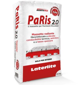 PaRis 2.0 è il nuvo massetto radiante per pavimenti riscaldati (foto Laterlite)