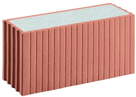 Porotherm Revolution ha buone proprietà coibenti grazie alla perlite o della lana di roccia inseriti al suo interno (foto Wienerberger)