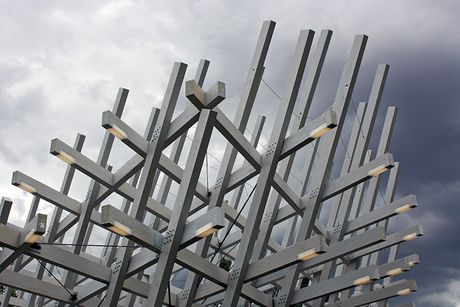 Tutto il legno prodotto da Rubner è stato fornito pronto per l'installazione sul sito in modo da garantire un assemblaggio veloce e tempestivo (foto Frank Dinger, Michael Kneffel)