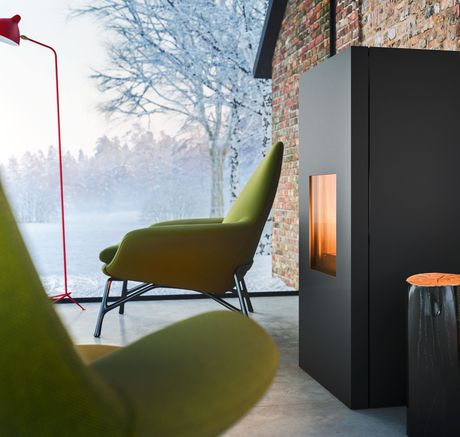 Aike è perfetta per le case ben isolate e ad alta efficienza energetica (foto Mcz)