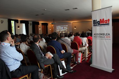 Un momento dell’assemblea nazionale dei soci BigMat ad Abano Terme (foto BigMat)