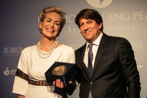 Sharon Stone e Dario Roustayan, Ceo Pilosio