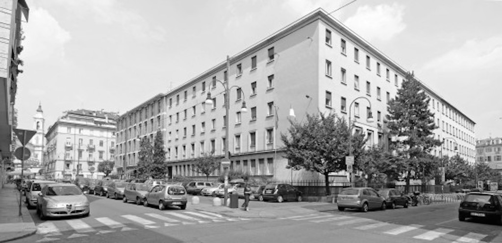 Il Collegio Einaudi come si presentava prima della ristrutturazione (foto Luca Moretto)