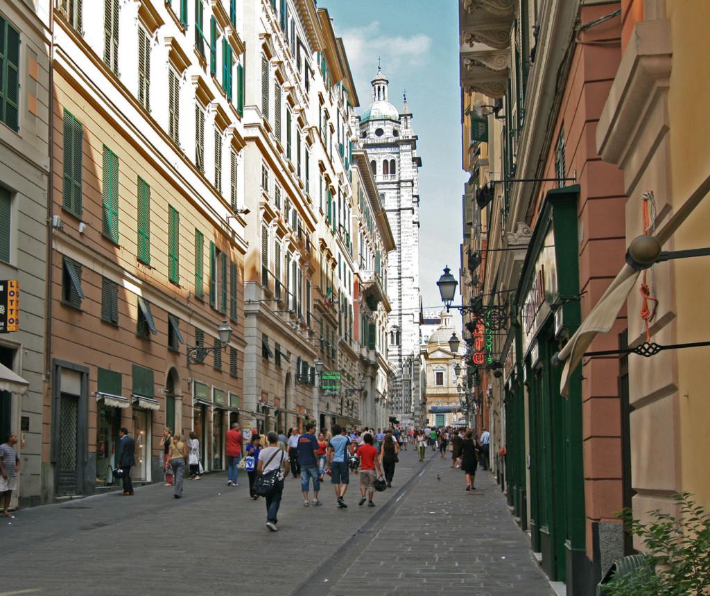 Via San Lorenzo | E' stata pedonalizzata per scelta di Gabrielli.