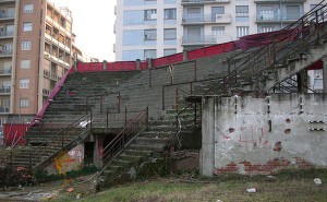 Immagine dello Stadio prima della demolizione e inizio dei nuovi lavori.
