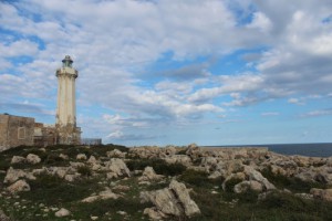 Faro di Murro di Porco a Siracusa.